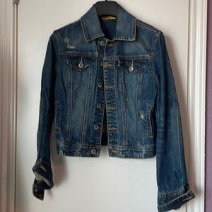 Blank NYC cropped denim jacket